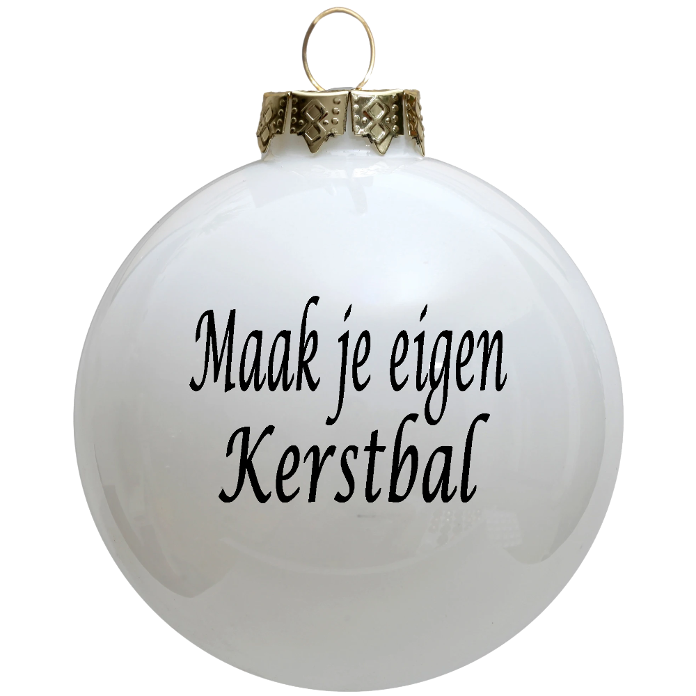 personaliseer hier je eigen kerstbal