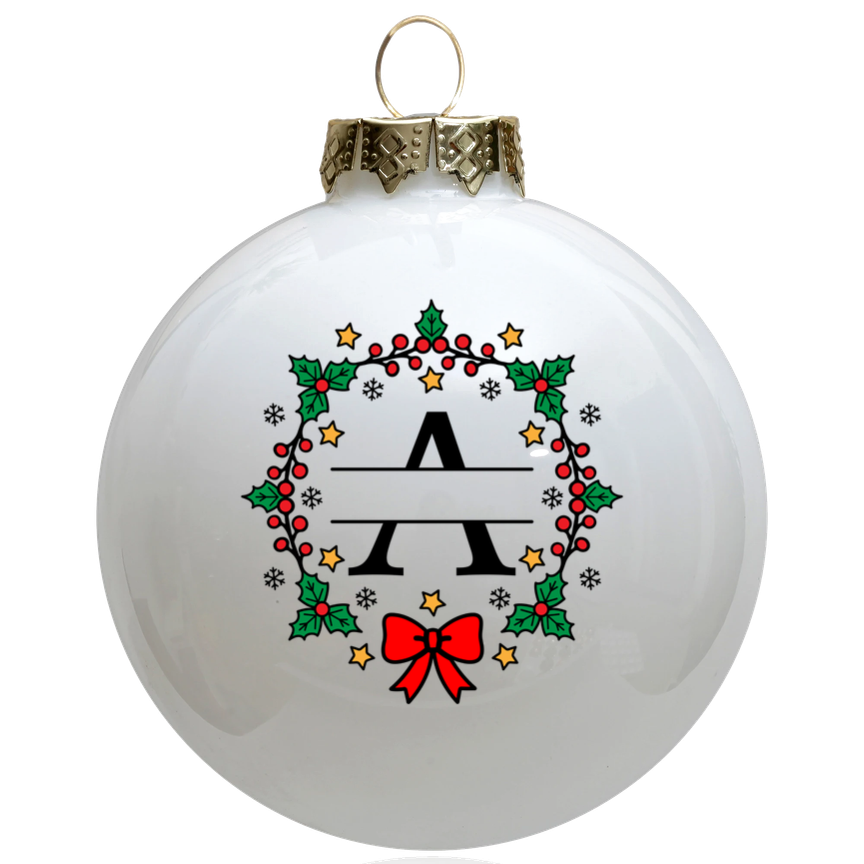 Maak je eigen kerstkrans met naam